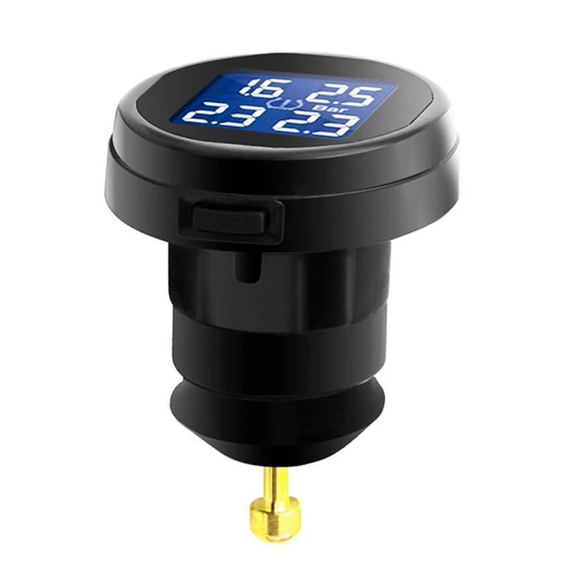 Lcd Беспроводная система контроля давления в автомобильных шинах Tpms с 4 внешними датчиками