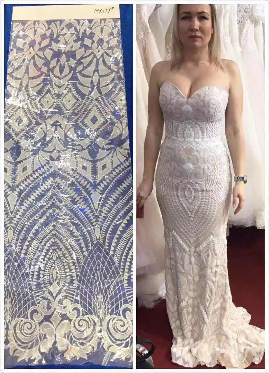 African Lace fabric net laces African Lace Fabric Nigerian French Fabric SYJ-4239-1 High Quality African Tulle Lace Fabric 