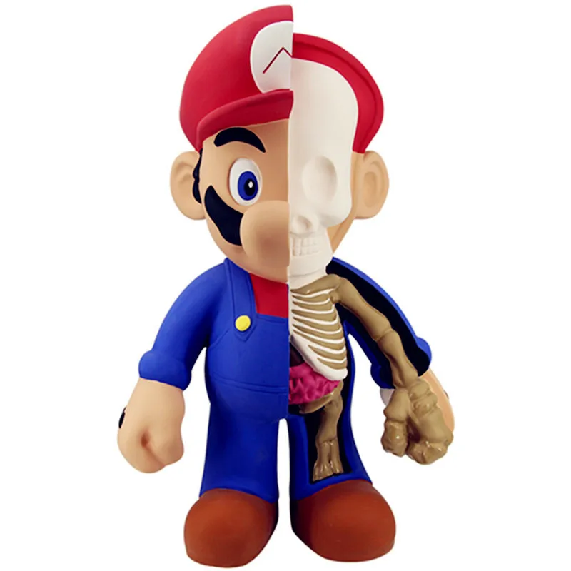 

40 Inches Street Art Medicom Toy Dissection Super Mario Cosplay KAWS PVC Action Figure Collection Model Toy G1203