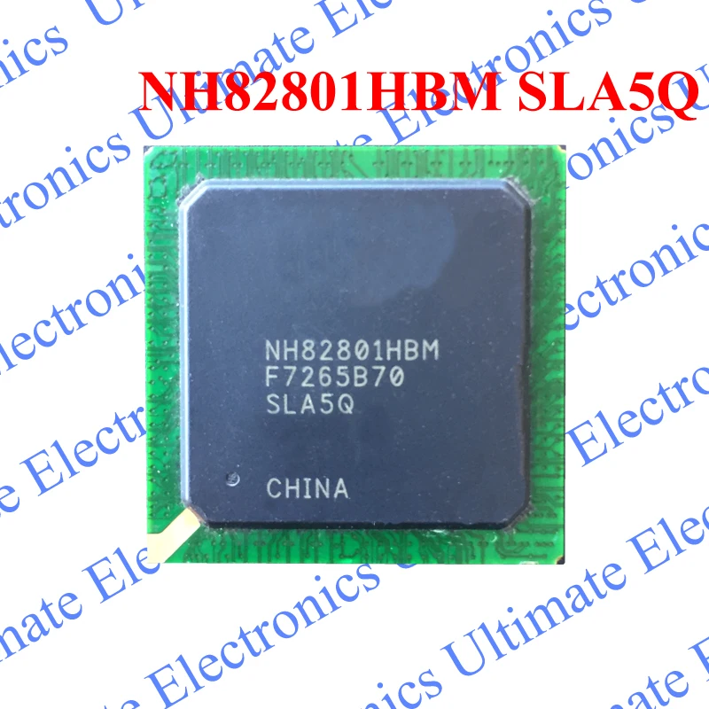ELECYINGFO Used NH82801HBM SLA5Q BGA chip tested 100% work and good quality | Электронные компоненты и