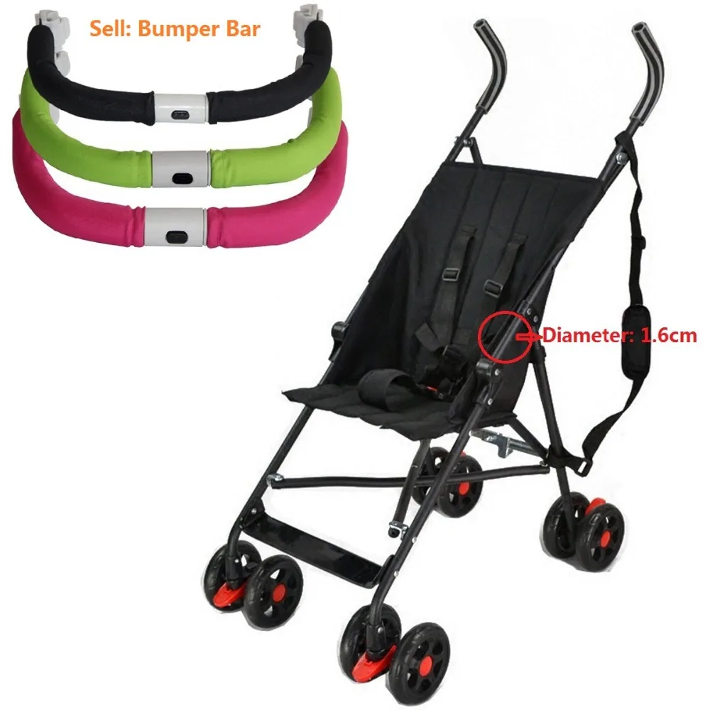 Baby Stroller Accessories handrail Bumper for liteway Pushchair Armrest for Happy Dino Babysing