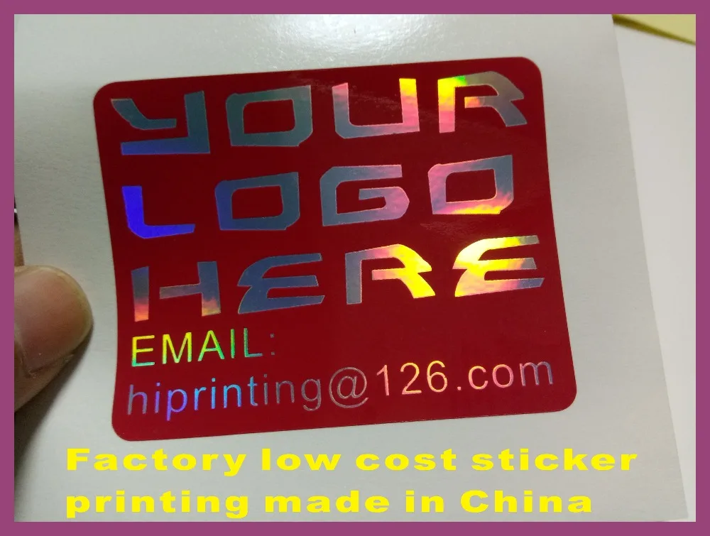 Factory low cost sticker printing made in Chinain Stationery Sticker