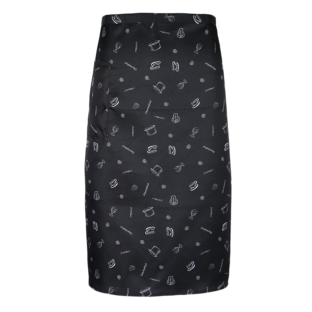 Фартук для шеф повара унисекс работы в бистро кухонная утварь с принтом карман на