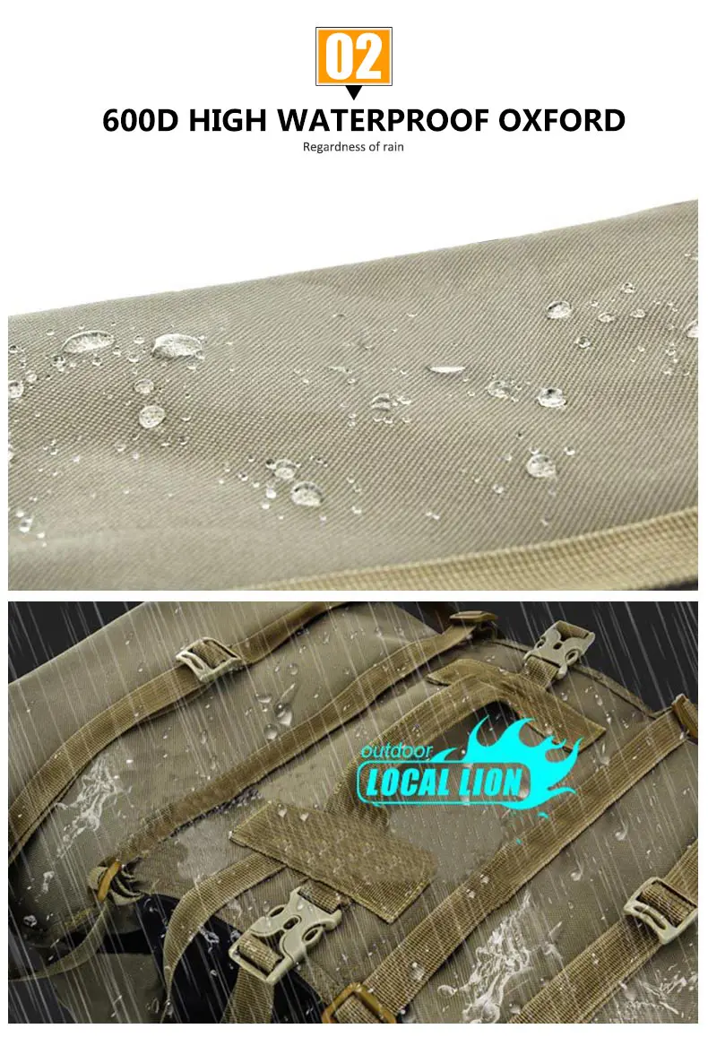 Best Bicycle Bag Mountain Road Saddle Cycling Bags MTB Rear Double Side Rack Tail Seat Pannier Pack Bike Accessories Rain Cover XA37D 5