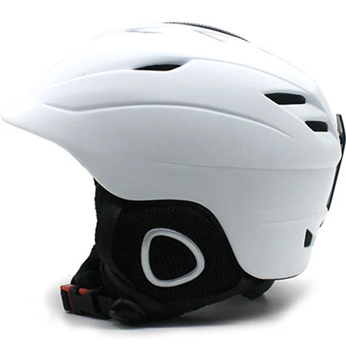 Прямая мужской/женский лыжный шлем сноуборд быстрый двигатель шлем маска Зимний снег скейтборд снегоход велосипед езда Спорт Безопасность - Цвет: Белый