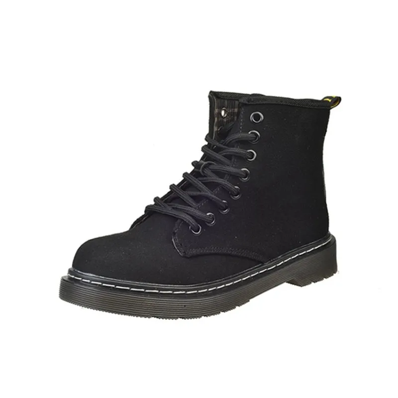 COOTELILI Winter Boots Women Ankle Boots Female Fashion Suede Leather Platform Woman Shoes Plus Size Shoes For Women 35-40 (20)