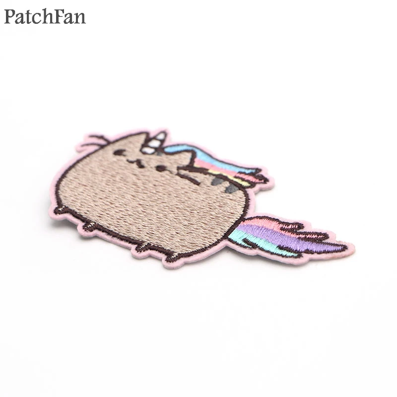 A0269 Patchfan из популярного мультфильма с героями мультфильмов платье майка вышитым