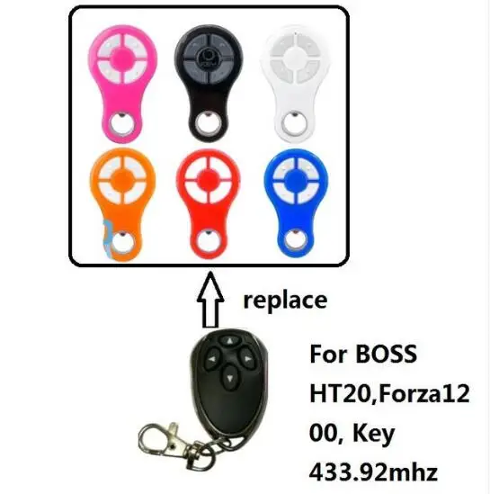 

For Gate or garage door Key Automation/Boss HT20/Forza 1200 remote Very 2018