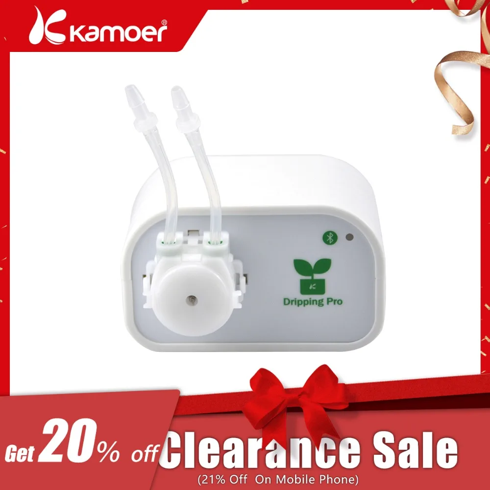 Kamoer Blueteeth control Intelligent garden Automatic watering device Succulents plant Micro Drip Irrigation timer system Kamoer Blueteeth control Intelligent garden Automatic watering device Succulents plant Micro Drip Irrigation timer system