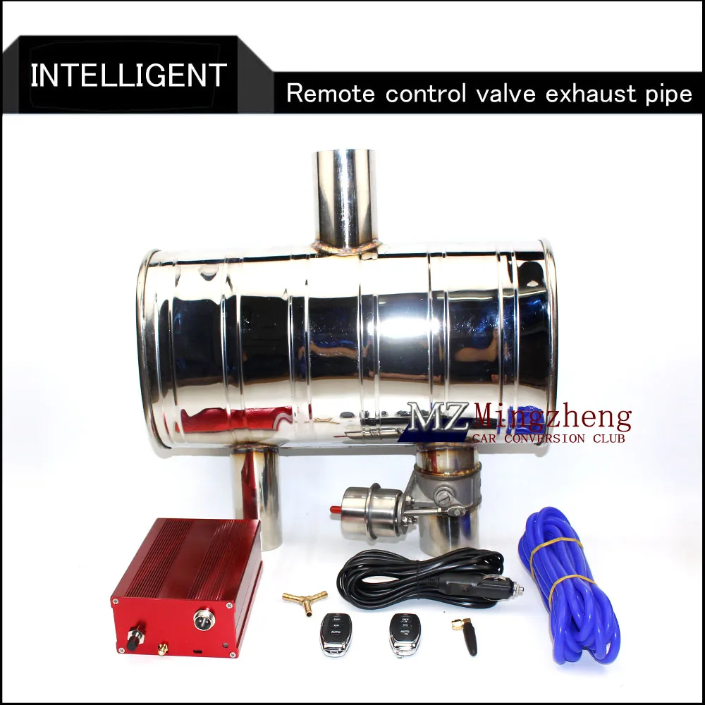For Lancer Ex E63 + Exhaust System Stainless Steel Electric CutOut Valve With Electronic Remote Control Switch Muffler | Автомобили и