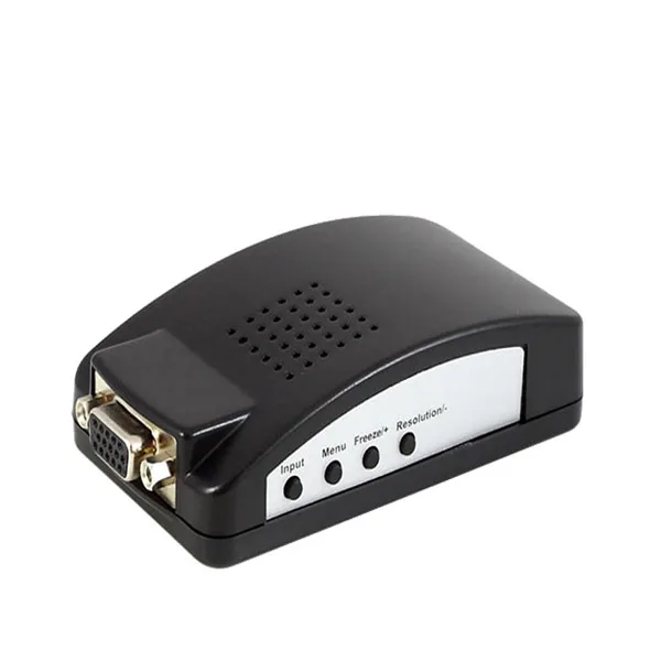 High quality BNC to VGA Converter (TV PC) change an analog s-video or signal a for your computer monitor |