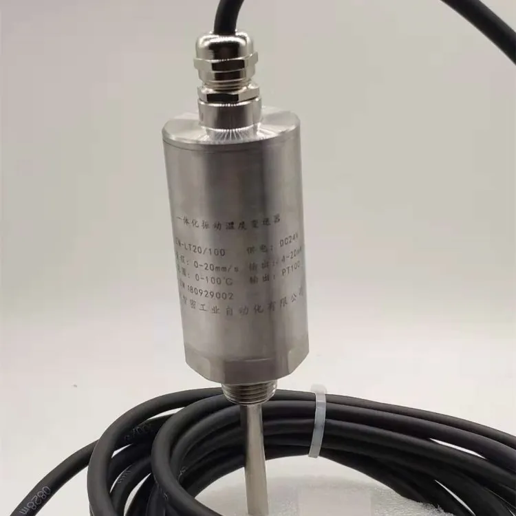 Vibration temperature integrated sensor