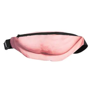 

3D Pu waist bag fanny pack men's bag ladies wallet travel mobile phone bag Belly bag Storage package organizer
