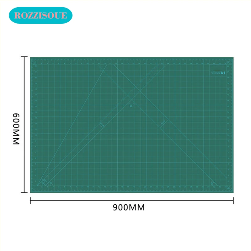 A1 90*60 см швейный коврик для резки двухсторонняя пластина Дизайн гравировка Tapete De Corte большая разделочная доска Коврики ручной работы ручные инструменты
