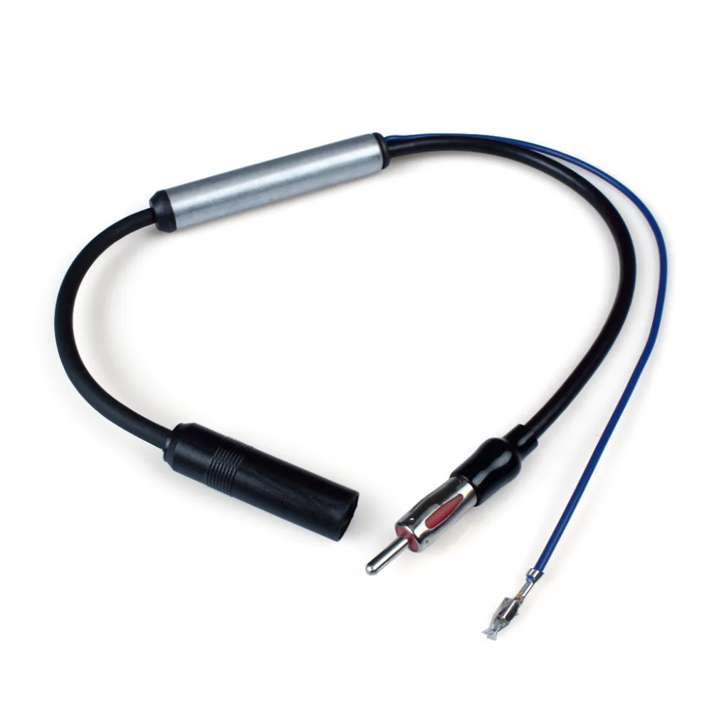 Car FM AM TV Antenna Radio Signal Reception Amplifier Amp Booster