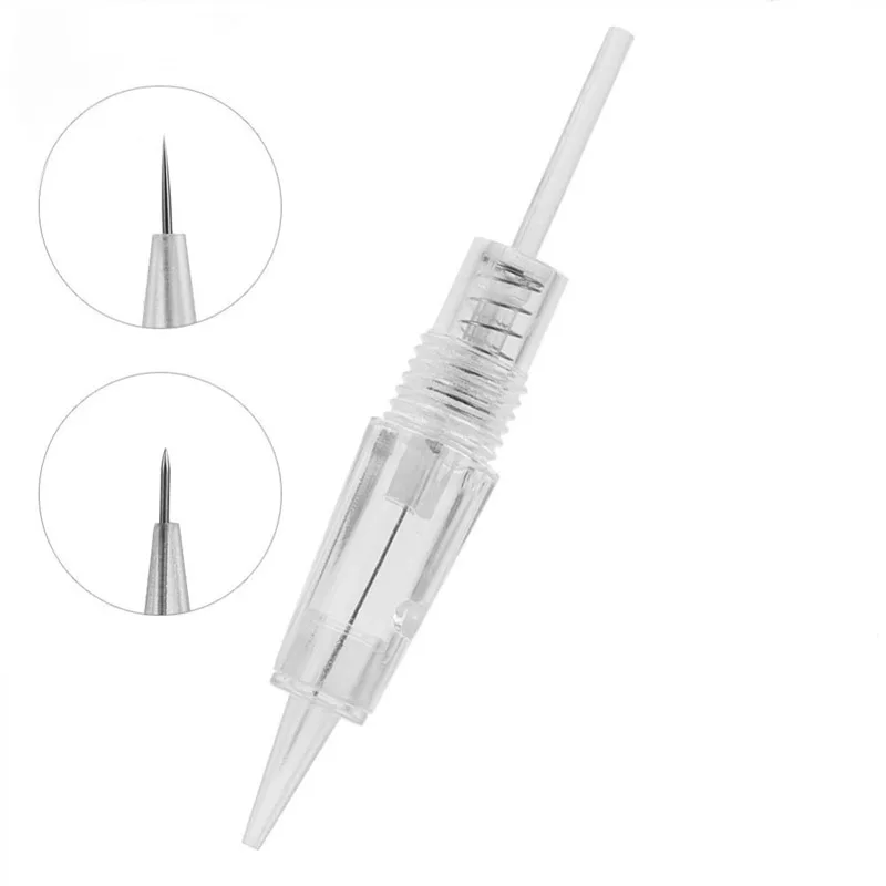 

100pcs/lot Cartridge Needle 1R 1D 3R 5R 5F 7F for Micropigmentation Device Permanent Makeup eyebrow lip tattoo pen