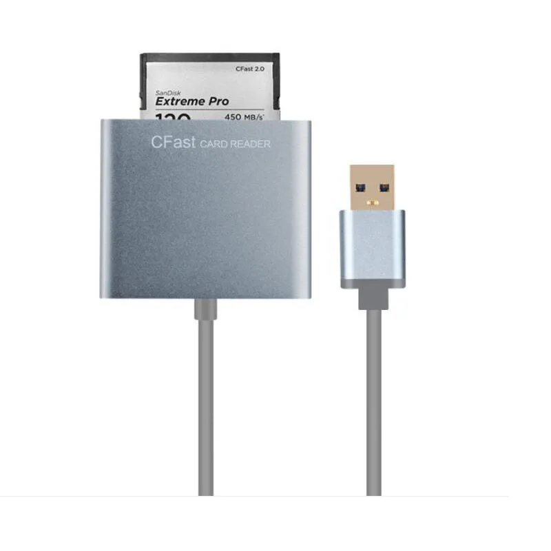 

BaseQi CFAST Card Reader (OT-5213) compatible USB 3.0 CFAST Card dedicated high-speed card reader