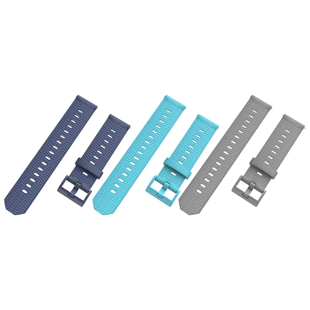 

SmartWatch Smart Watch Strap Smartband mi band 3PCS Sports Soft Silicone Replacement Band Straps for Samsung Watch active 20MM