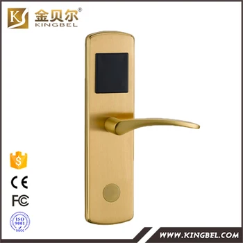 

Shenzhen manufacturer high quality hotel card rfid keyless door lock for sale