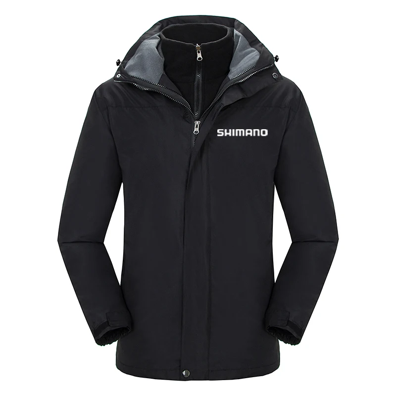 

Fishing Jackets Patchwork Mountaineering Suits Winter Outdoor Fishing Clothing Men Waterproof Warm Hiking Hunting Jacket
