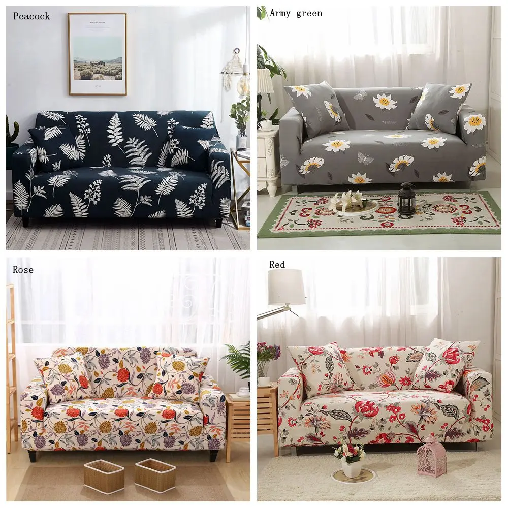 flower couch cover