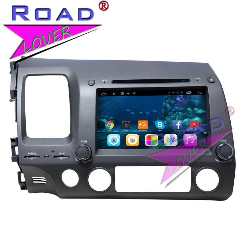 Автомобильный DVD-плеер TOPNAVI 2 ГБ + 32 Android 6 0 четырехъядерный Автомагнитола для Honda