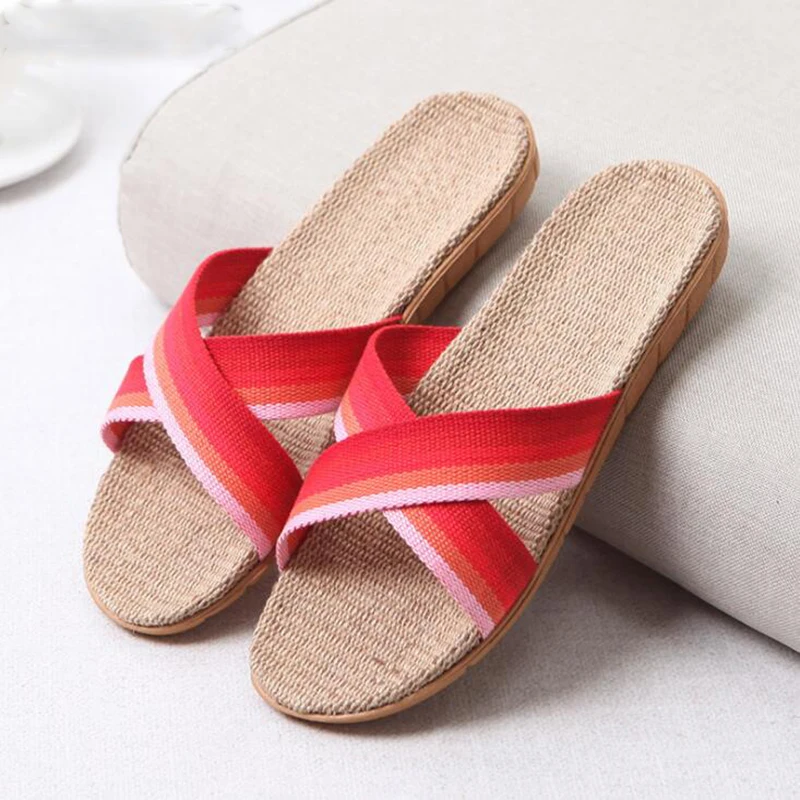 2018-Summer-Flax-Bathroom-Home-Women-Flip-Flop-Shoes-Non-Slip-Sandals-Slipper-Flat-Wedge-Heel (5)