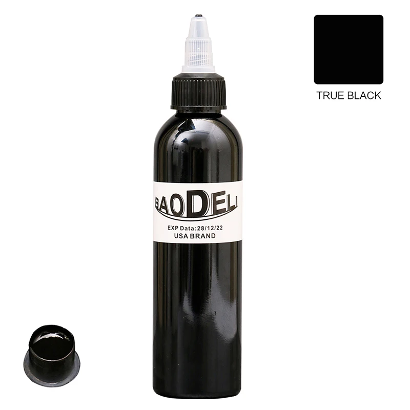 

Permanent Black Ink Tattoo Ink Body Arts Paint Micro Pigment Tattoo Paint Set Lip Body Tattoo Art Beauty Tool