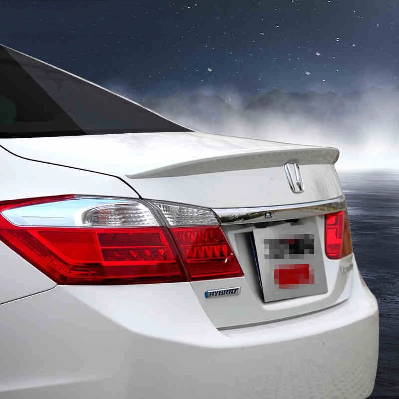 For Honda Accord 2014 2018 Rear Wing Spoiler, Trunk Boot Wings Spoilers paint ABS 3M Paste EMS