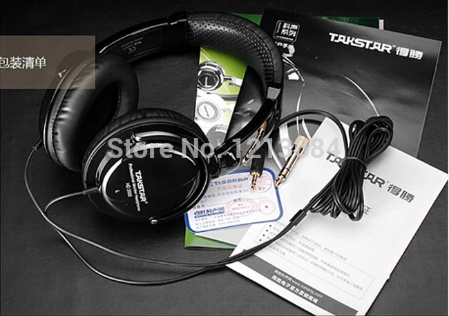 Takstar t & S-noise Isolando Baixo Headconjunto Mixing Monitor de Áudio dj Studio Gravação Jogo de Música Over-ear Headphone Hd2000 Hd2000 - Image 2