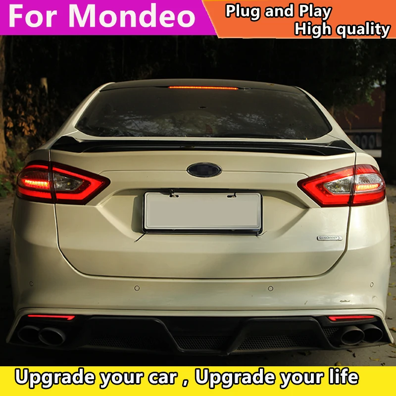 Car Styling Tail Lamp for Ford Mondeo Fusion Taillights 2013 2016 LED