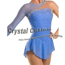 Лидер продаж, платья для фигурного катания на коньках для девочек с спандексом, новое Брендовое платье для соревнования в фигурном катании DR2547