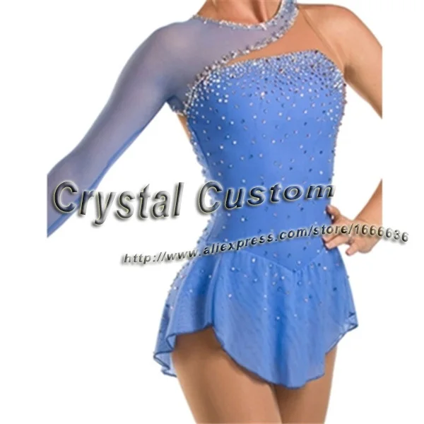 Robes De Patinage Artistique Pour Filles En Spandex Robe De Competition De Patinage Artistique Nouvelle Marque Dr2547 Offres Speciales Aliexpress