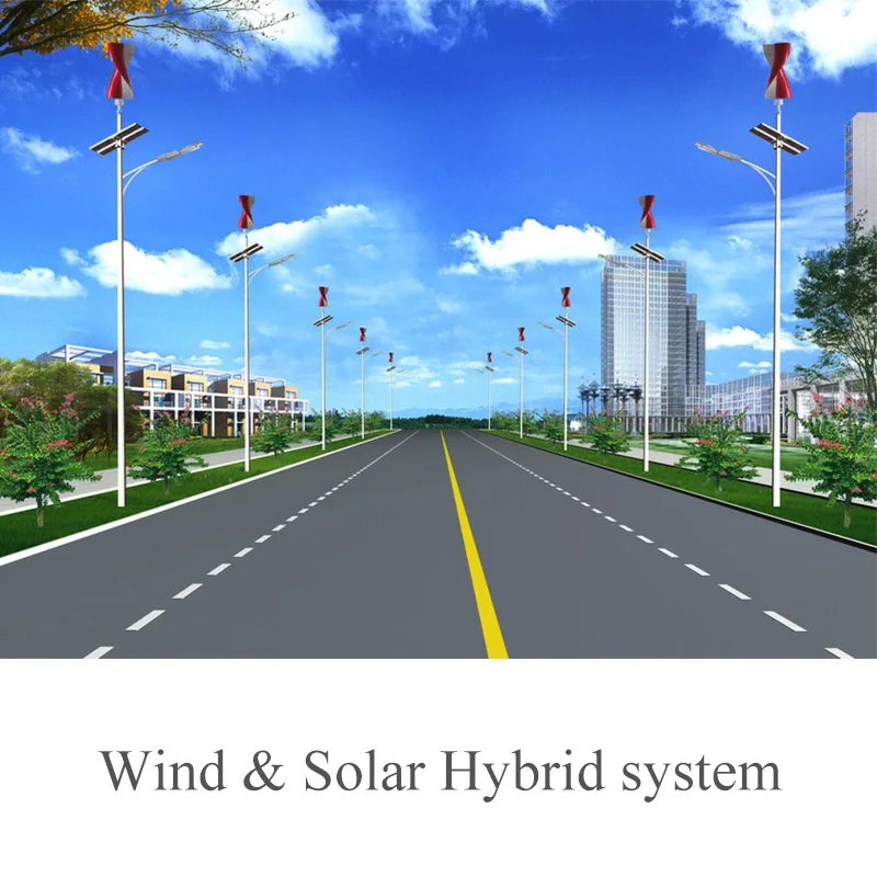 Vertical Axis Wind Turbine Generator VAWT 100W 12/24V S Series 10blades Light and Portable Wind Generator Strong and Quiet