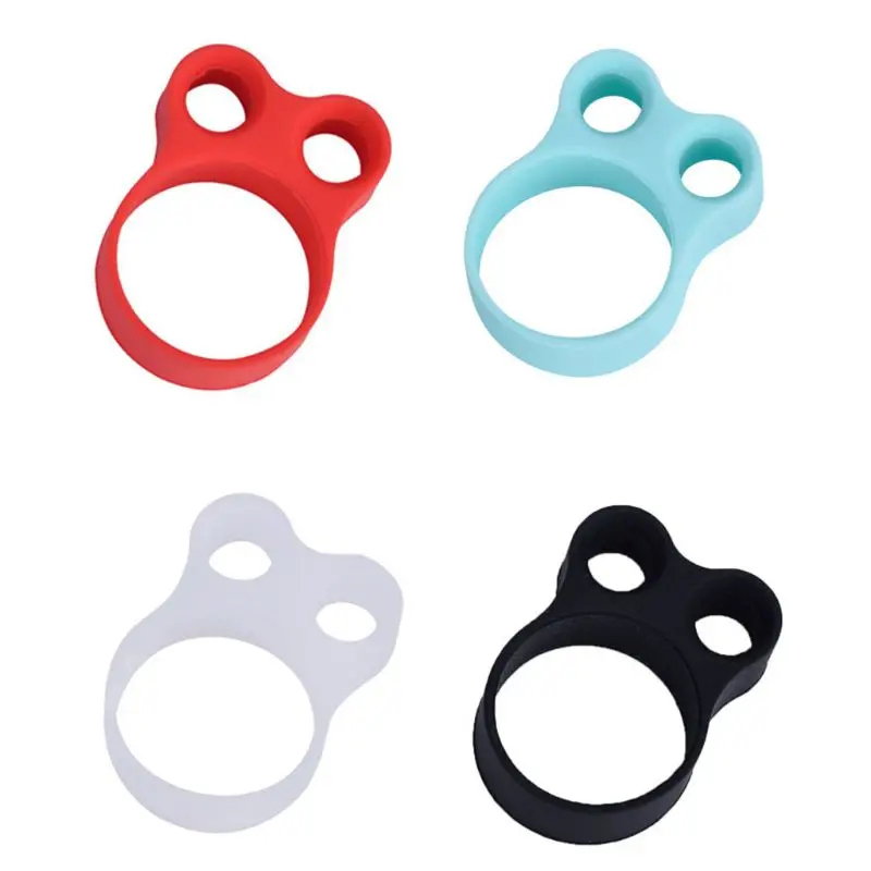 

Portable Silicone Finger Ring Buckle Anti-lost Holder for Apple Airpods 1/2 Wireless Bluetooth Earphones Stand Accessories