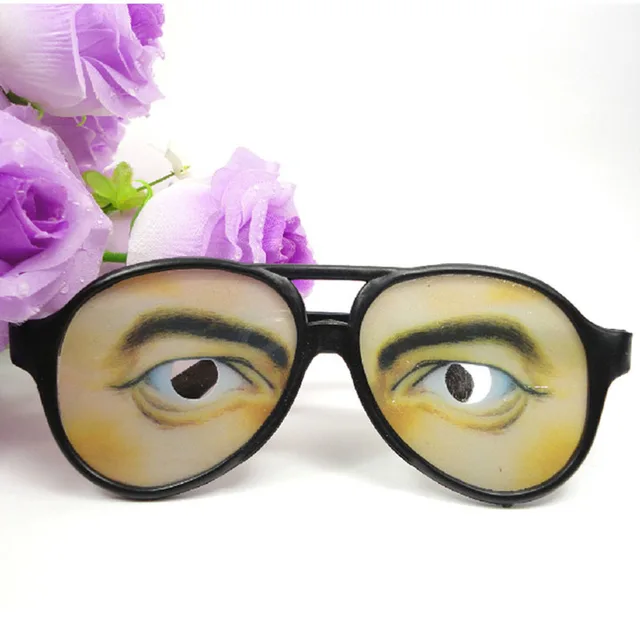 Funny Googly Eyes Goggles Man Women Stay Awake Eyes Glasses for Sleeping in Class Cover Up