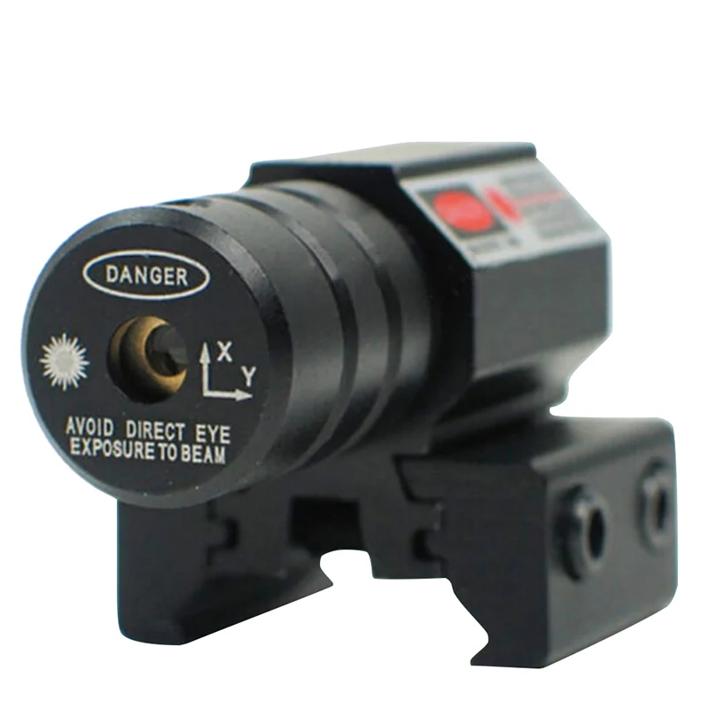 

Red Dot Laser Sight 50-100 Meters Range 635-655nm For Pistol Adjust 11mm&20mm Picatinny Rail For HuntIing CY1