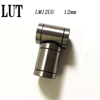 

High quality 10 pcs LM12UU 12mm LM12 Linear Ball Bearing Bushing Linear Bearings CNC 3d printer parts LM12 12*21*30mm