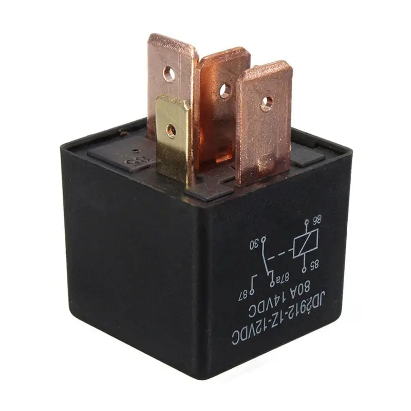 80A DC 12V 5 Pin DIY реле питания SPDT Pr авто автомобиль грузовик автомобиль|Переключатели