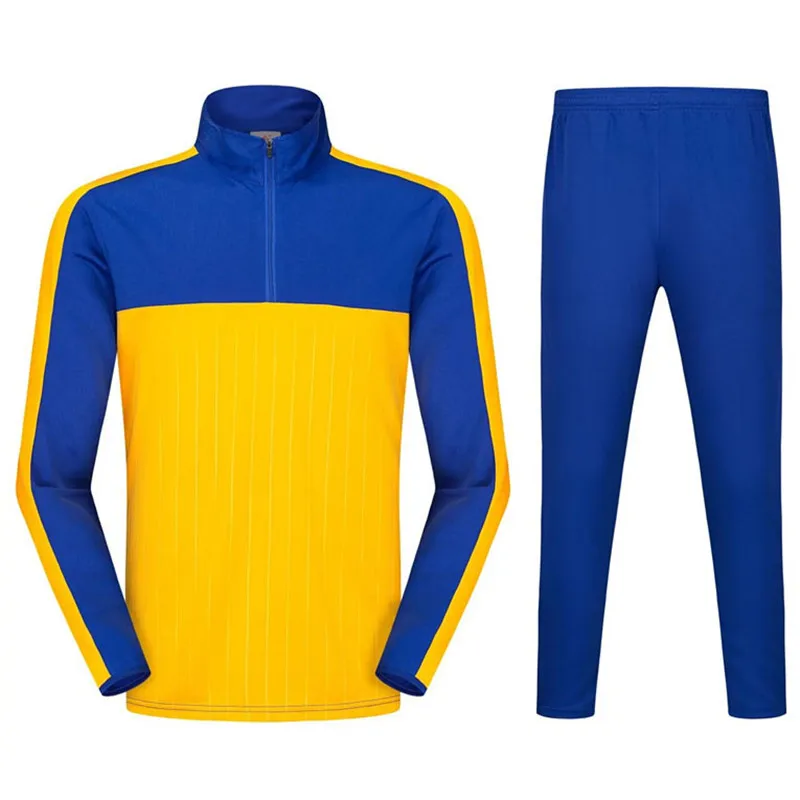 Top Thailand Soccer tracksuit Sets Sportswear Football kids/men's