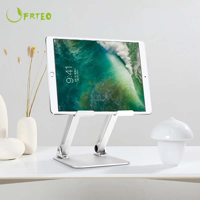 Desktop Алюминий сплав держатель таблетки Регулируемая Складная Мобильный телефон