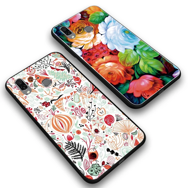 

TPU Phone case For HUAWEI Honor play Silicone soft phone case back cover For Honor play Multi graph For HUAWEI Honor play