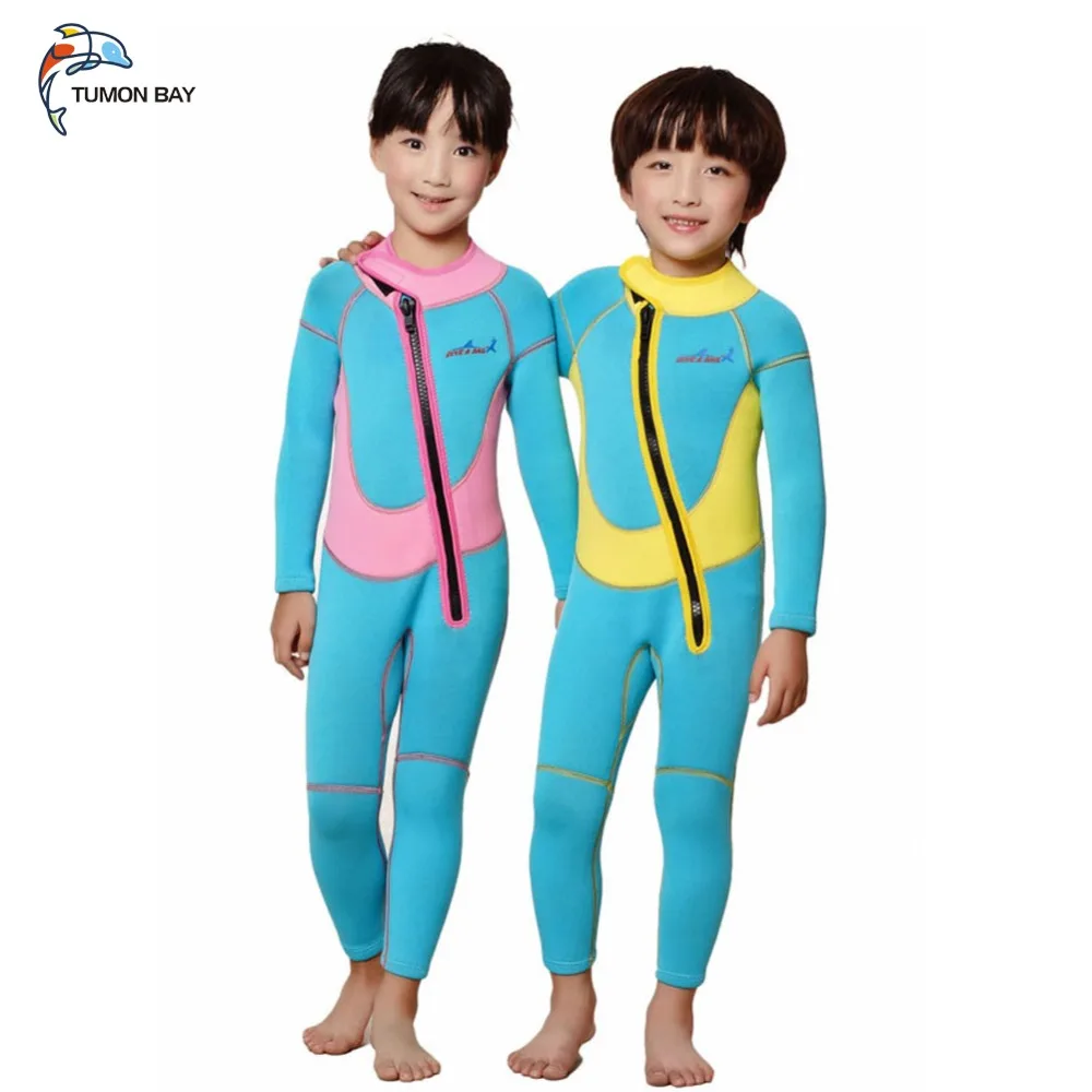 swimsuit kids neoprene wetsuit kids 3mm wetsuit for boy swimming
