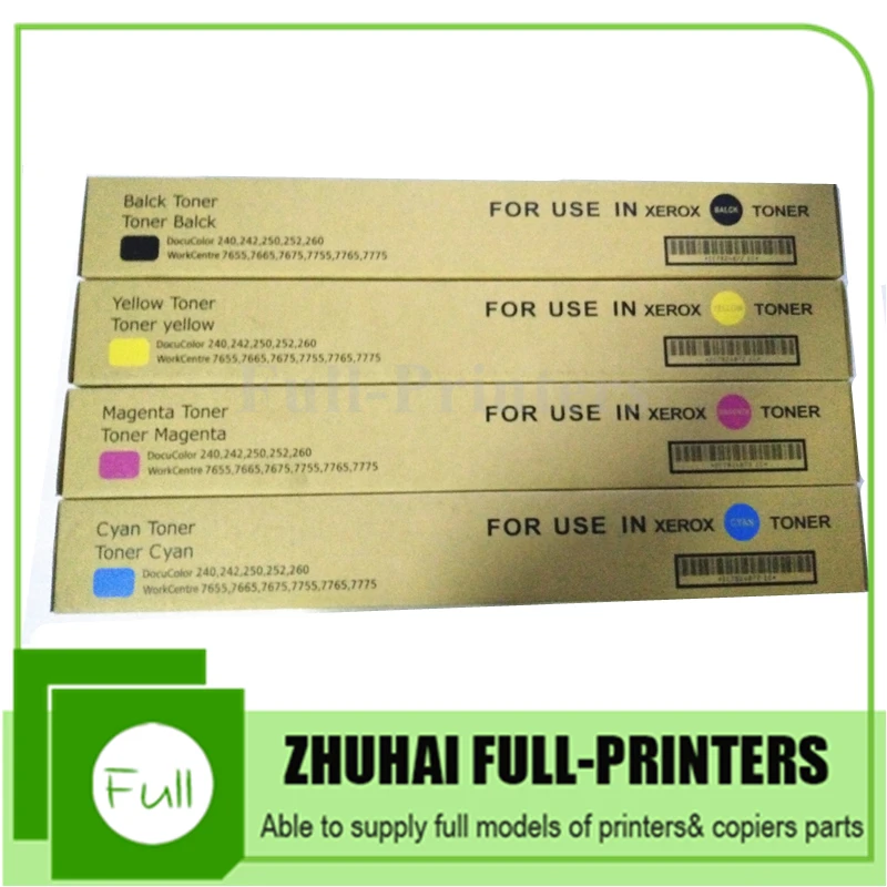 Imported Toner Cartridge Quality A For Xerox DocuColor 240 DC242 DC250