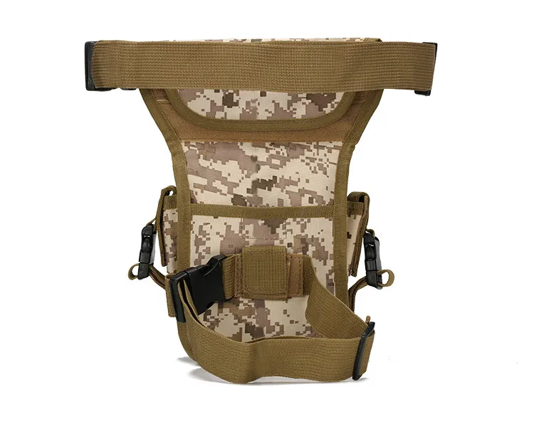 outdoor sports bag tactical airsoft hiking camouflage 1000D multi-function tactical belt leg bag for camping HT19-005 (9)