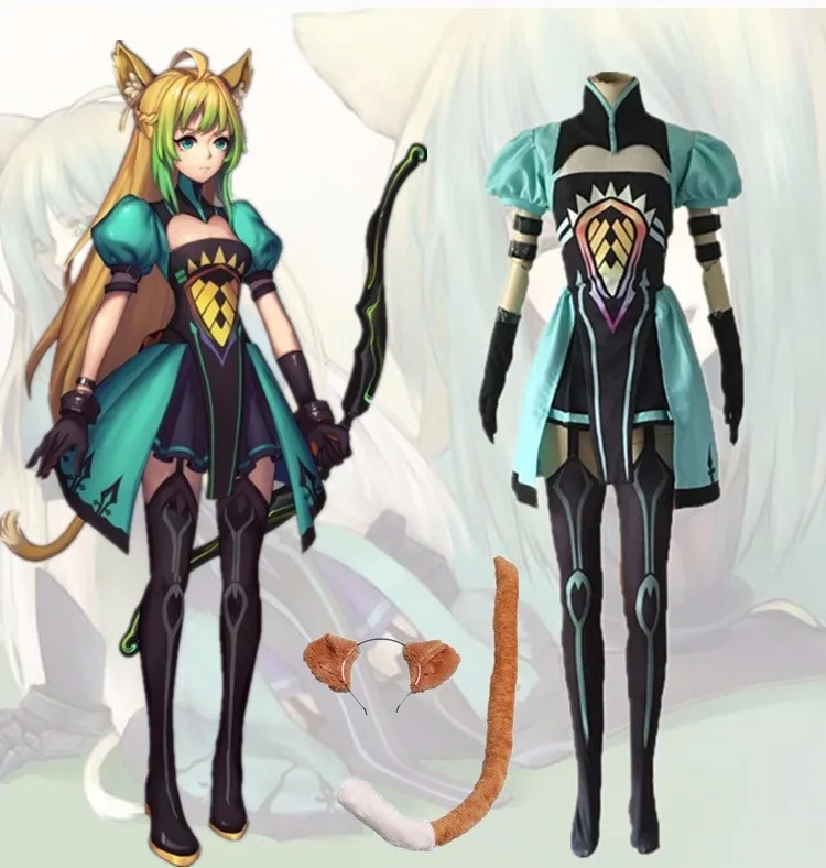 Free shipping Fate/Grand Order Fate/Apocrypha Atalanta Cosplay Halloween Anime Party Man Woman Cartoon Costume | Тематическая