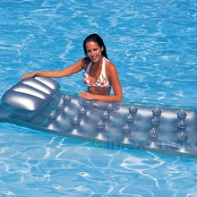 188*71 см надувные матрасы для плавания Плавающие для плавания, гребли надувные матрасы колода chiar водный слинг стул с воздушным насосом