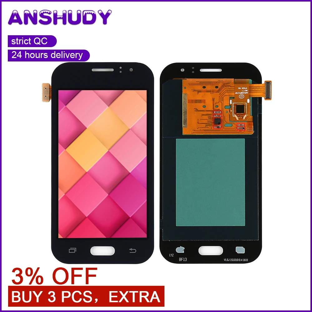 

Oled For Samsung Galaxy J1 Ace LCD Display Touch Screen Digitizer Assembly For Samsung J110F LCD Display J110H J110 Display