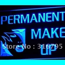 I052 ОТКРЫТОЕ Перманентный макияж Красота салон света знак на/выключения 20+ Цвета 5 размеров