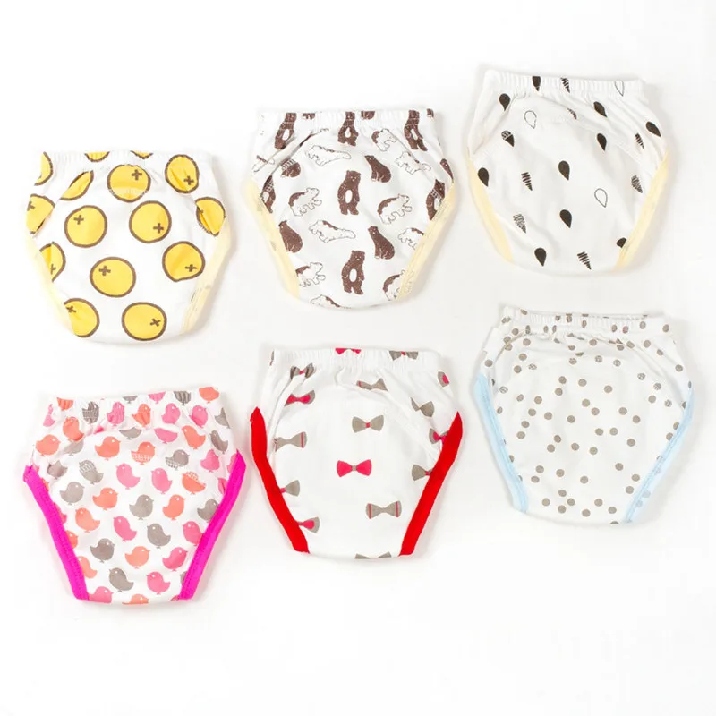 Baby Potty Training Pants Boy Girl Cotton Cloth Nappies Diapers